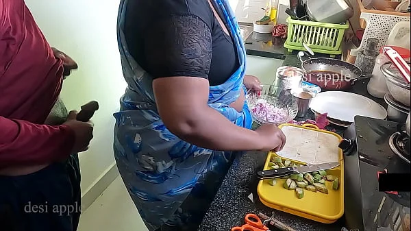 flashing and jerking infront of maid swathi in kitchen